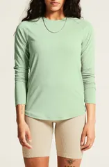 クラフト レディース トップス シャツ Craft Collective Long Sleeve TShirt GLACIALのサムネイル