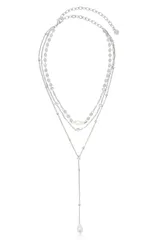 エティカ レディース アクセサリー ネックレス・チョーカー レース Ettika Forever Falling YNecklace SILVER シルバーのサムネイル