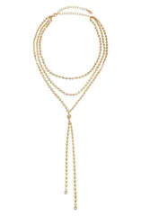 エティカ レディース アクセサリー ネックレス・チョーカー レース Ettika Multistrand YNecklace GOLD ゴールドのサムネイル