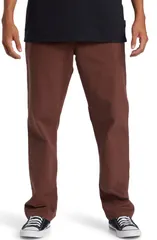 クイックシルバー メンズ ボトムス カジュアルパンツ コットン Quik silver DNA Beach Cotton Twill Pants BROWN STONE ブラウンのサムネイル