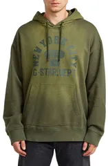ジースター メンズ アウター パーカー・スウェット ロゴ グラフィック GSTAR Logo Graphic Hoodie COMBATのサムネイル