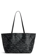 ザディグ エ ヴォルテール レディース バッグ Zadig Voltaire Z Monogram Shopper Tote Bag NOIRのサムネイル