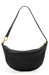 オールセインツ レディース バッグ レザー AllSaints Luna Micro Leather Handbag BLACK ブラックのサムネイル