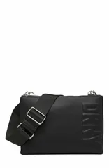 ダナ キャラン ニューヨーク レディース バッグ DKNY Tinsley Crossbody Bag BlackSilver ブラックのサムネイル