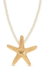 エティカ レディース アクセサリー ネックレス・チョーカー レース Ettika Starfish Pendant Necklace BEIGE ベージュのサムネイル