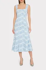ミリー レディース トップス ワンピース レース Milly Meg Butterfly Lace Mermaidress WHITE BLUE ホワイトのサムネイル