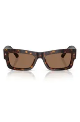 ジミーチュー レディース アクセサリー サングラス・アイウェア Jimmy Choo 53mm Rectangular Sunglasses HAVANA DARK BROWN ブラウンのサムネイル