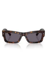 ジミーチュー レディース アクセサリー サングラス・アイウェア Jimmy Choo 53mm Rectangular Sunglasses HAVANA VIOLET バイオレットのサムネイル