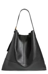 オールセインツ レディース バッグ AllSaints Asha Shoulder Bag BLACK ブラックのサムネイル