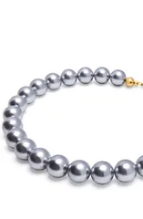 ナイアヤラ レディース アクセサリー ネックレス・チョーカー レース Nialaya Chunky Pearl Choker Necklace Silver Finish Pearl パールのサムネイル