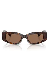 ジミーチュー レディース アクセサリー サングラス・アイウェア Jimmy Choo 53mm Irregular Sunglasses HAVANA DARK BROWN ブラウンのサムネイル