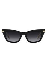 スチュアート ワイツマン レディース アクセサリー サングラス・アイウェア Stuart Weitzman 52mm Cat Eye Sunglasses BLACK ブラック