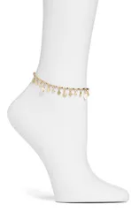 エティカ レディース アクセサリー ブレスレット・バングル・アンクレット アンクル Ettika Shell Anklet GOLD ゴールドのサムネイル
