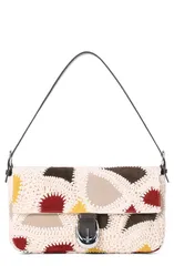 スタウド レディース バッグ パッチワーク スエード レザー STAUD Harlow Suede Patchwork Leather Shoulder Bag SUEDE PATCHWORKのサムネイル