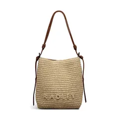 ラドリー レディース バッグ Radley The Camden Raffia Medium Open Top Shoulder Bag Naturalのサムネイル