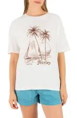 ハーレー レディース トップス シャツ リラックスフィット グラフィック Hurley Fair Winds Relaxed Fit Graphic TShirtOFUのサムネイル
