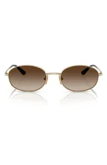 ヴォーグ レディース アクセサリー サングラス・アイウェア VOGUE 56mm Oval Sunglasses PALE GOLD ゴールドのサムネイル