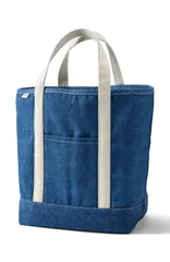 ランズエンド レディース バッグ Lands End Lands End Canvas Open Top Tote Bag Regular Long Handle Carry All Stylishのサムネイル