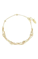 エティカ レディース アクセサリー ブレスレット・バングル・アンクレット アンクル Ettika Cubic Zirconianklet GOLD ゴールドのサムネイル