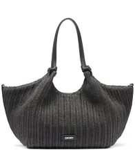 ダナ キャラン ニューヨーク レディース バッグ DKNY Paula Medium Tote BlackSilver ブラックのサムネイル