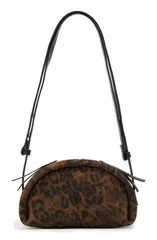 オールセインツ レディース バッグ プリント AllSaints Rosalie Leopard Print Calf Hair Crossbody Bag LEOPARD BROWN ブラウンのサムネイル