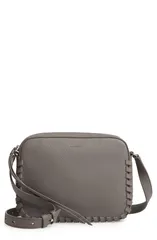 オールセインツ レディース バッグ ミニ レザー AllSaints Kepi Mini Leather Crossbody Bag STORM GREY グレーのサムネイル
