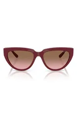 ヴォーグ レディース アクセサリー サングラス・アイウェア VOGUE 54mm Irregular Sunglasses BORDEAUXのサムネイル