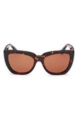 マックスマーラ レディース アクセサリー サングラス・アイウェア Max Mara Glimpse4 54mm Polarized Cat Eye Sunglasses DARK HAVANA BROのサムネイル
