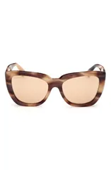 マックスマーラ レディース アクセサリー サングラス・アイウェア Max Mara Glimpse4 54mm Polarized Cat Eye Sunglasses BROWN BROWN MIRのサムネイル