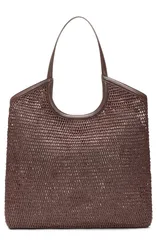 エムジーウォレス レディース バッグ MZ Wallace Largeorgica Crochetote BROWN CROCHET ブラウンのサムネイル
