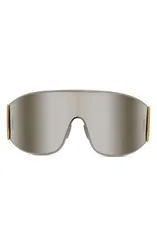 ロエベ レディース アクセサリー サングラス・アイウェア Loewe Signature 138mmask SunglassesHINY PALLADIUM SMOKE MIRROR スモークのサムネイル