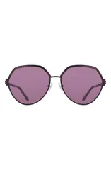 フェラガモ レディース アクセサリー サングラス・アイウェア FERRAGAMO 62mm Oversize Tea Cup Sunglasses MATTE PURPLE パープルのサムネイル