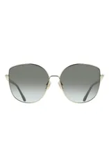 フェラガモ レディース アクセサリー サングラス・アイウェア FERRAGAMO 60mm Gradient Round Sunglasses GOLD GREY GRADIENT グレーのサムネイル
