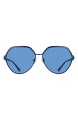 フェラガモ レディース アクセサリー サングラス・アイウェア FERRAGAMO 62mm Oversize Tea Cup Sunglasses MATTE BLUE ブルーのサムネイル