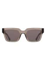 フェラガモ レディース アクセサリー サングラス・アイウェア FERRAGAMO 52mm Square Sunglasses TRANSPARENT BROWN ブラウンのサムネイル