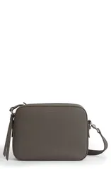 オールセインツ レディース バッグ レザー AllSaints Leather Camera Crossbody Bag STORM GREY グレーのサムネイル