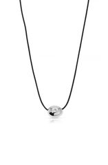 h'eres CETACEA LEATHER CHOKER NECKLACE - メルカリ