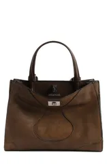 ザディグ エ ヴォルテール レディース バッグ スエード Zadig Voltaire Jack Nano Waxy Suede Shoulder Bag WOODのサムネイル