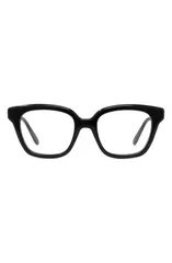 ロエベ レディース アクセサリー サングラス・アイウェア Loewe Slim 51mm Geometric Optical GlassesHINY BLACK ブラックのサムネイル