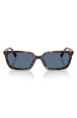 ジミーチュー レディース アクセサリー サングラス・アイウェア Jimmy Choo 55mm Rectangular Sunglasses HAVANA BLUE ブルーのサムネイル