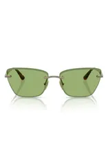 ヴォーグ レディース アクセサリー サングラス・アイウェア VOGUE 59mm Rimless Cat Eye Sunglasses LIGHT BROWN ブラウンのサムネイル