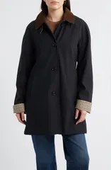 ロンドンフォグ レディース アウター ジャケット・ブルゾン London Fog Topper Wateresistant Jacket BLACK ブラックのサムネイル