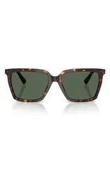 ジミーチュー レディース アクセサリー サングラス・アイウェア Jimmy Choo 55mm Square Sunglasses HAVANA DARK GREEN グリーンのサムネイル