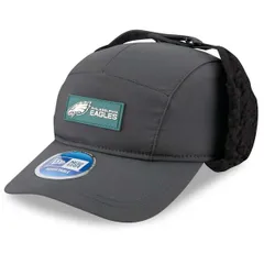 ニューエラ メンズ アクセサリー 帽子 Mens New Era Charcoal Philadelphia Eagles 2025 Sideline Cold Weatherunner Dog Eaのサムネイル