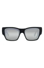 ロエベ レディース アクセサリー サングラス・アイウェア Loewe Signature 56mm Rectangular SunglassesHINY BLACK SMOKE MIRROR ブラックのサムネイル