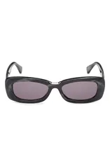 マックスマーラ レディース アクセサリー サングラス・アイウェア Max Mara 53mm Rectangular Sunglasses BLACK RUTHENIUM SMOKE ブラックのサムネイル
