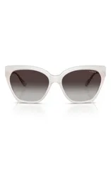 ヴォーグ レディース アクセサリー サングラス・アイウェア VOGUE 57mm Polarized Gradient Cat Eye Sunglasses GREY GRADIENT グレーのサムネイル
