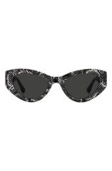 スチュアート ワイツマン レディース アクセサリー サングラス・アイウェア Stuart Weitzman 52mm Cat Eye Sunglasses PATTERN BLACK WHITE GR