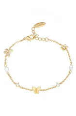 エティカ レディース アクセサリー ブレスレット・バングル・アンクレット Ettika Butterfly Station Bracelet GOLD ゴールドのサムネイル