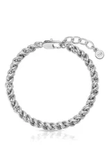 エティカ レディース アクセサリー ブレスレット・バングル・アンクレット Ettika Spiral Chain Bracelet SILVER シルバーのサムネイル